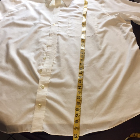 CM Gold White Button Down Long Sleeve Shirt - Picture 10 of 12